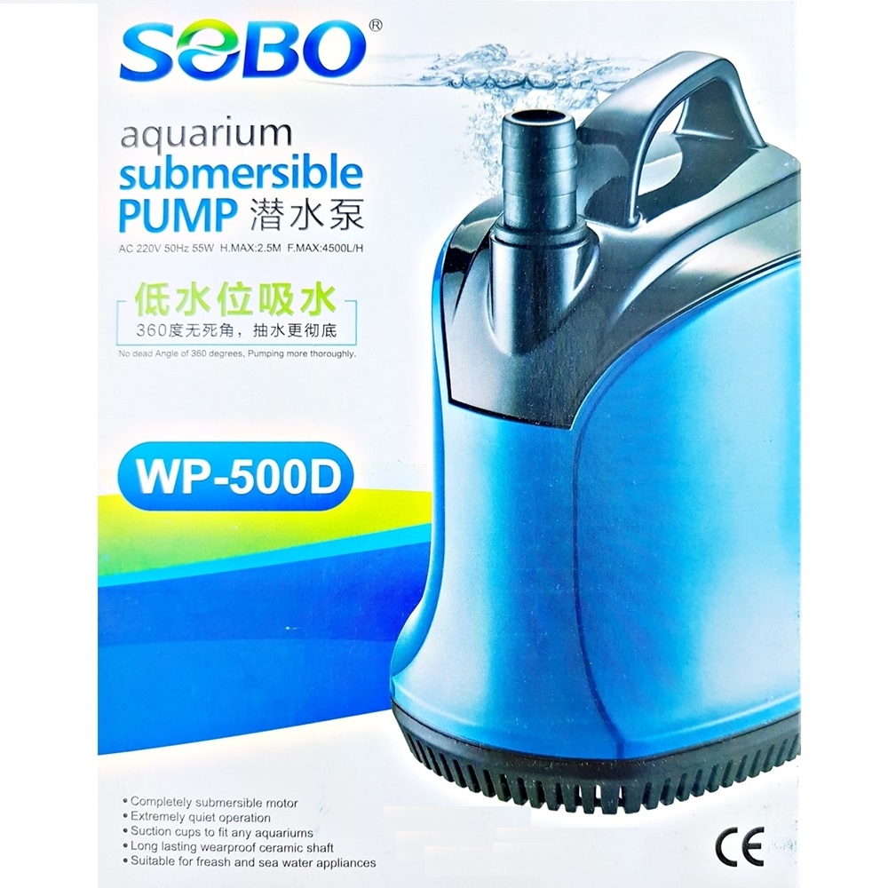 Bomba de agua SOBO WP-500D de 4500 L/h