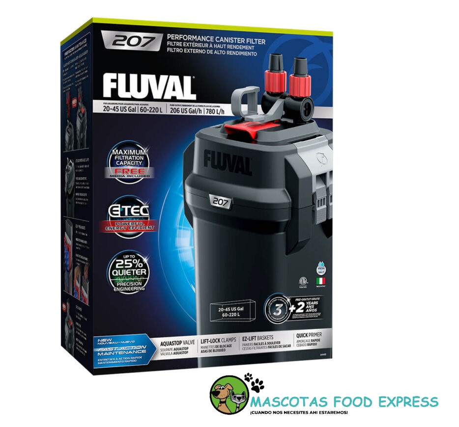 FILTRO EXTERNO FLUVAL 207 - Imagen 3
